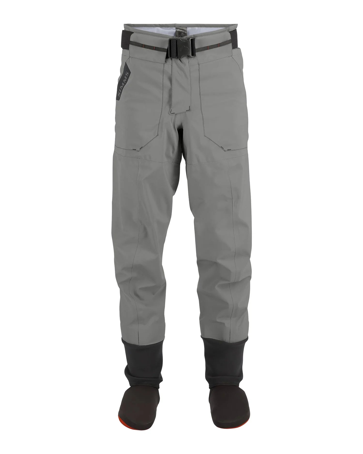Bottes De Pêche à La Mouche Simms Freestone - Taille US 10 - Feutre Et Cuir Avec Semelles Cloutées Métal - Occasion Homme