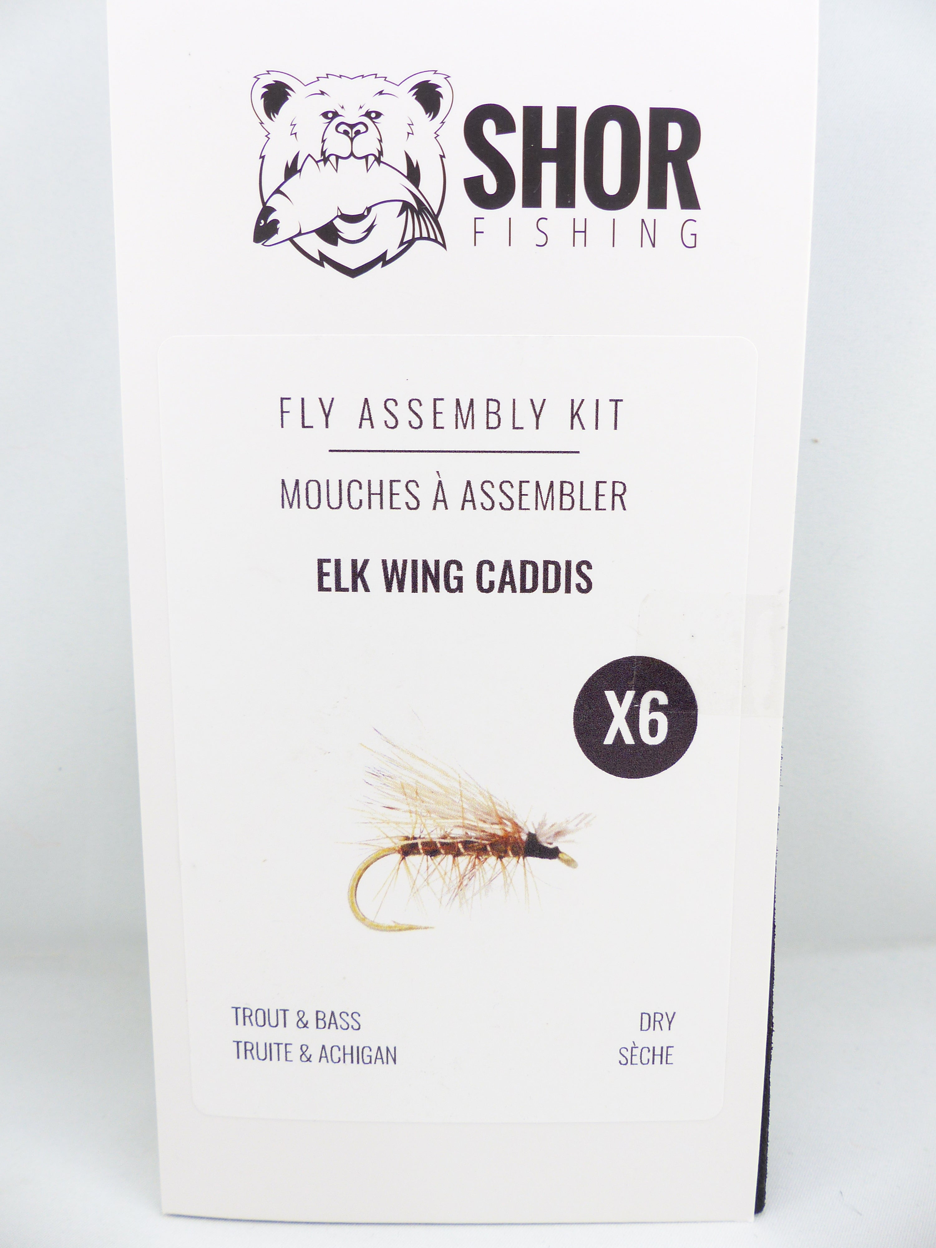 Mouches De Pêche à La Mouche October Caddis Taille #12 (6 Pièces) - Corps Mousse - Fishskillz