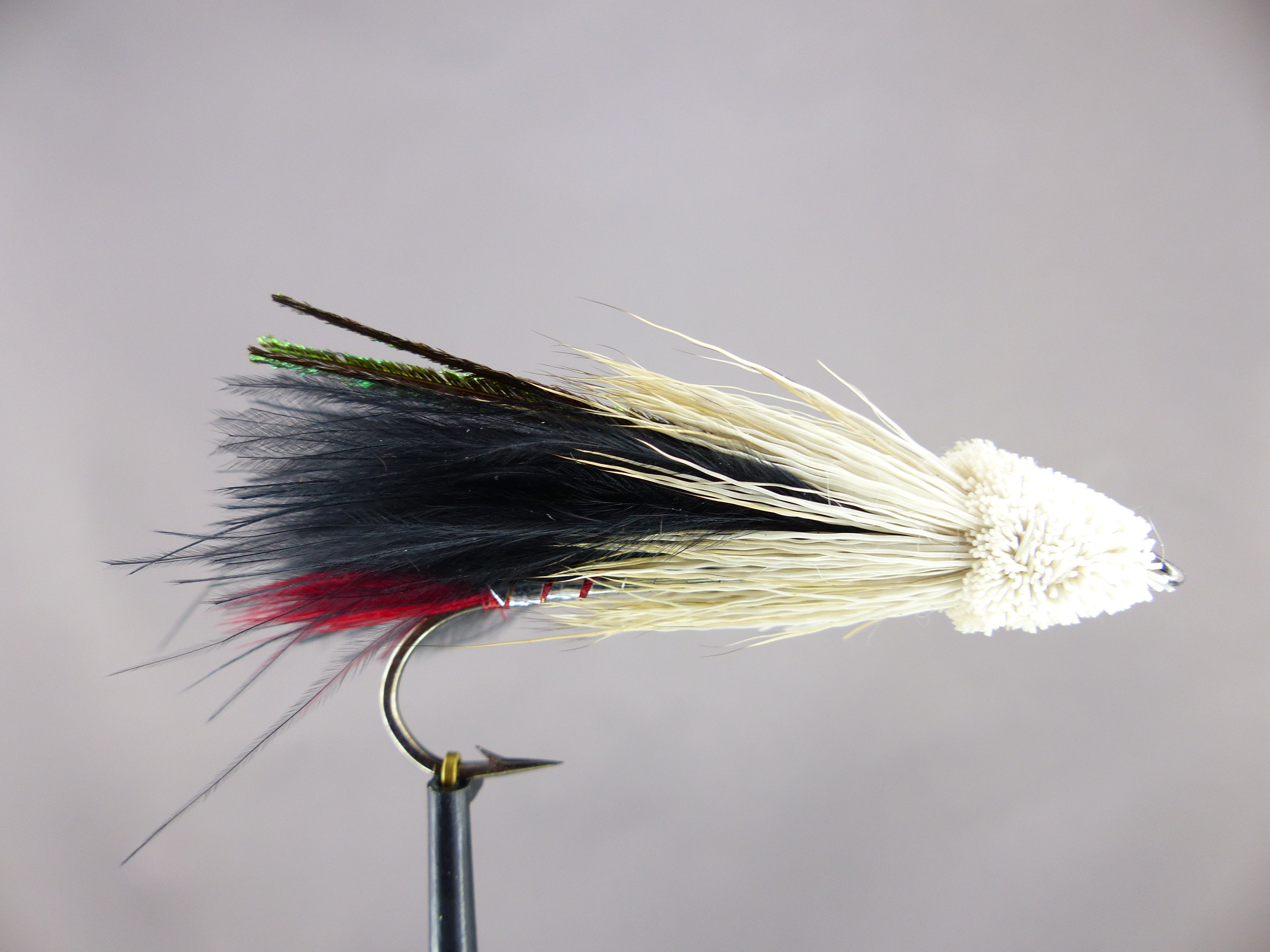 Mouche Streamer Bleu Marabou Pour Brochet Et Perche - Taille Hameçon 4/0