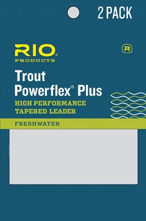 PLC Pêche à la mouche - Fils Nylon RIO Powerflex (pack 3 bobines)