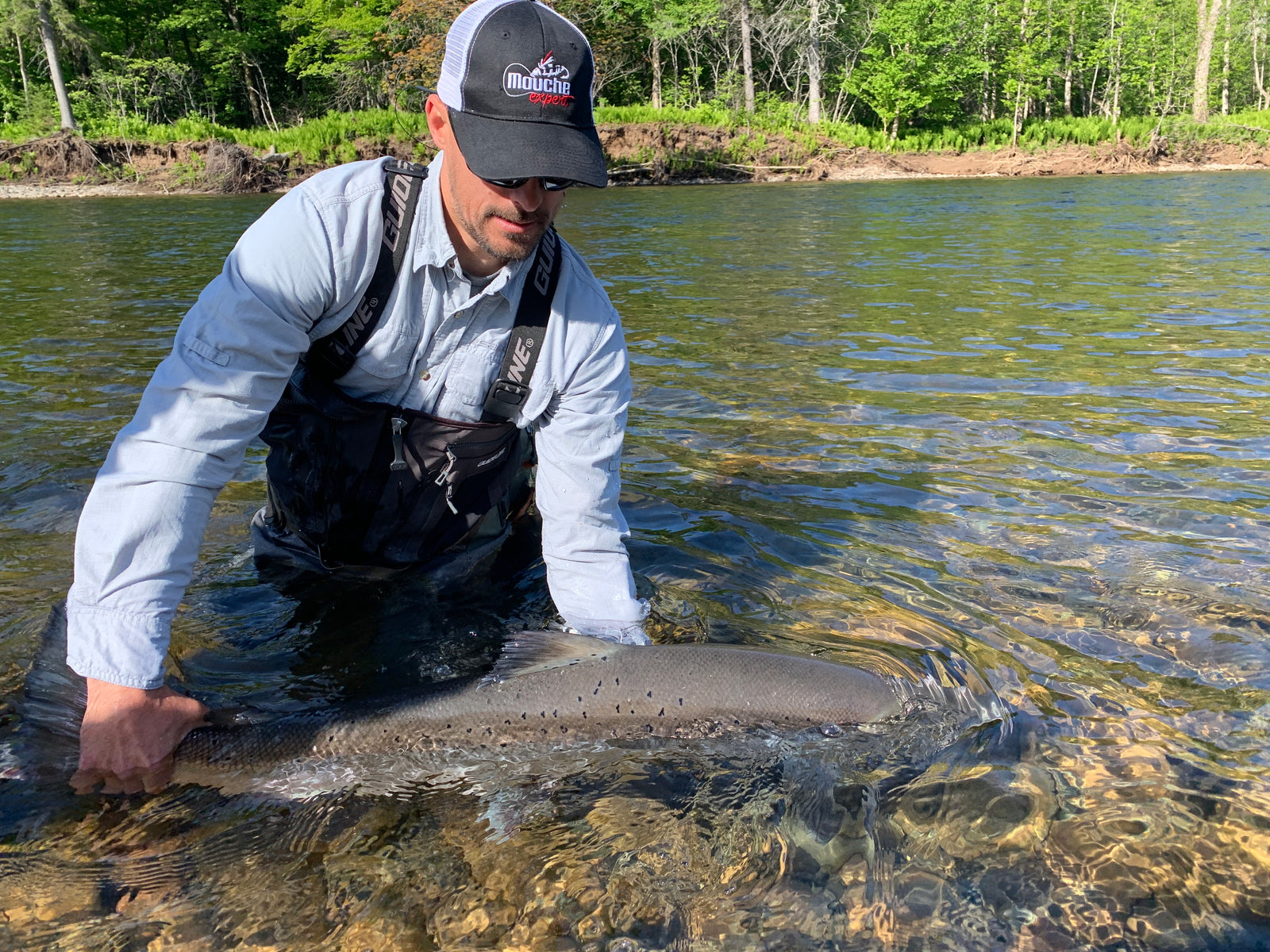 165 Lot de 8 mouches de pêche au saumon à double hameçon