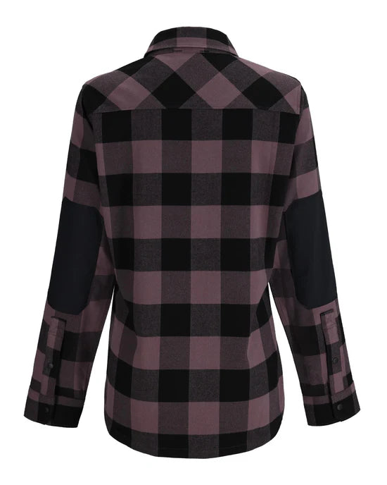Chemise Simms Guide Series Femme - Petite Performance - Pêche Mouche - Vert à Carreaux - Taille S