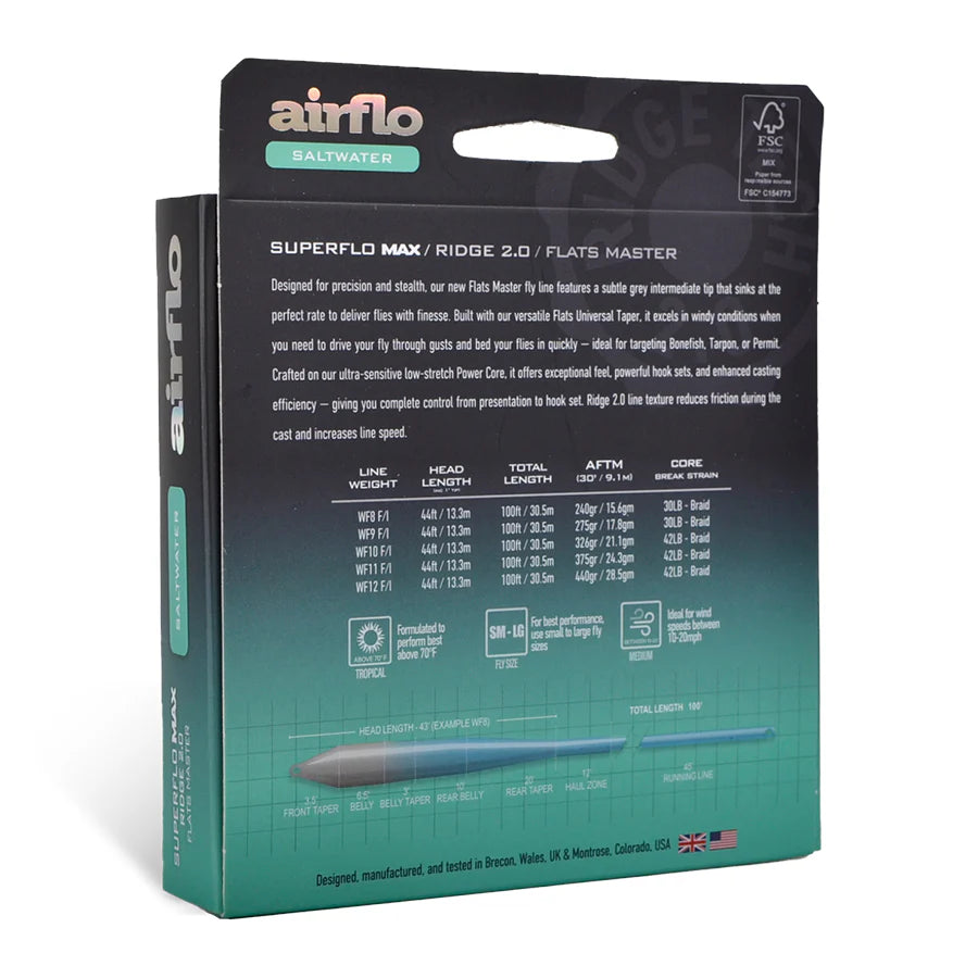 Airflo Superflo Max Ridge 2.0 Flats Master – Mouche Expert