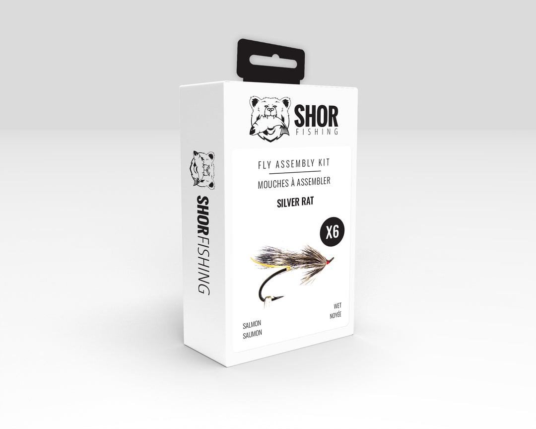 Lot De 2 Empileurs De Cheveux En Aluminium Pour Pêche à La Mouche - Grand Et Standard