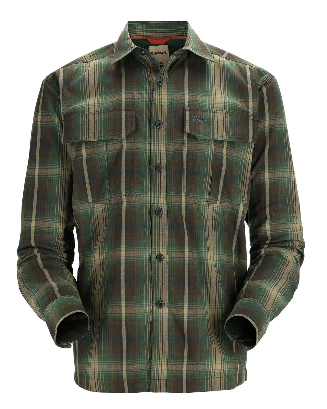 Chemise Manch Longu Bleu Homme Chemise De Pêche Homme Habit - Manch Longu, Rpirante, UPF 40, Taille L, Bleu à Carreaux - Occasion Habitat Vintage