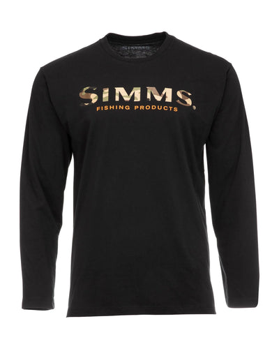 Simms Logo Chandail T-Shirt manches longues