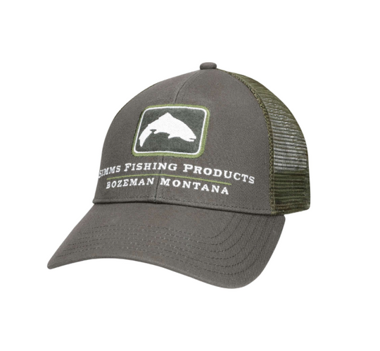 Casquette Simms Fly Fishing 25 – Snapback Gris, Coton, Ajustable, Homme, Neuve Avec étiquettes