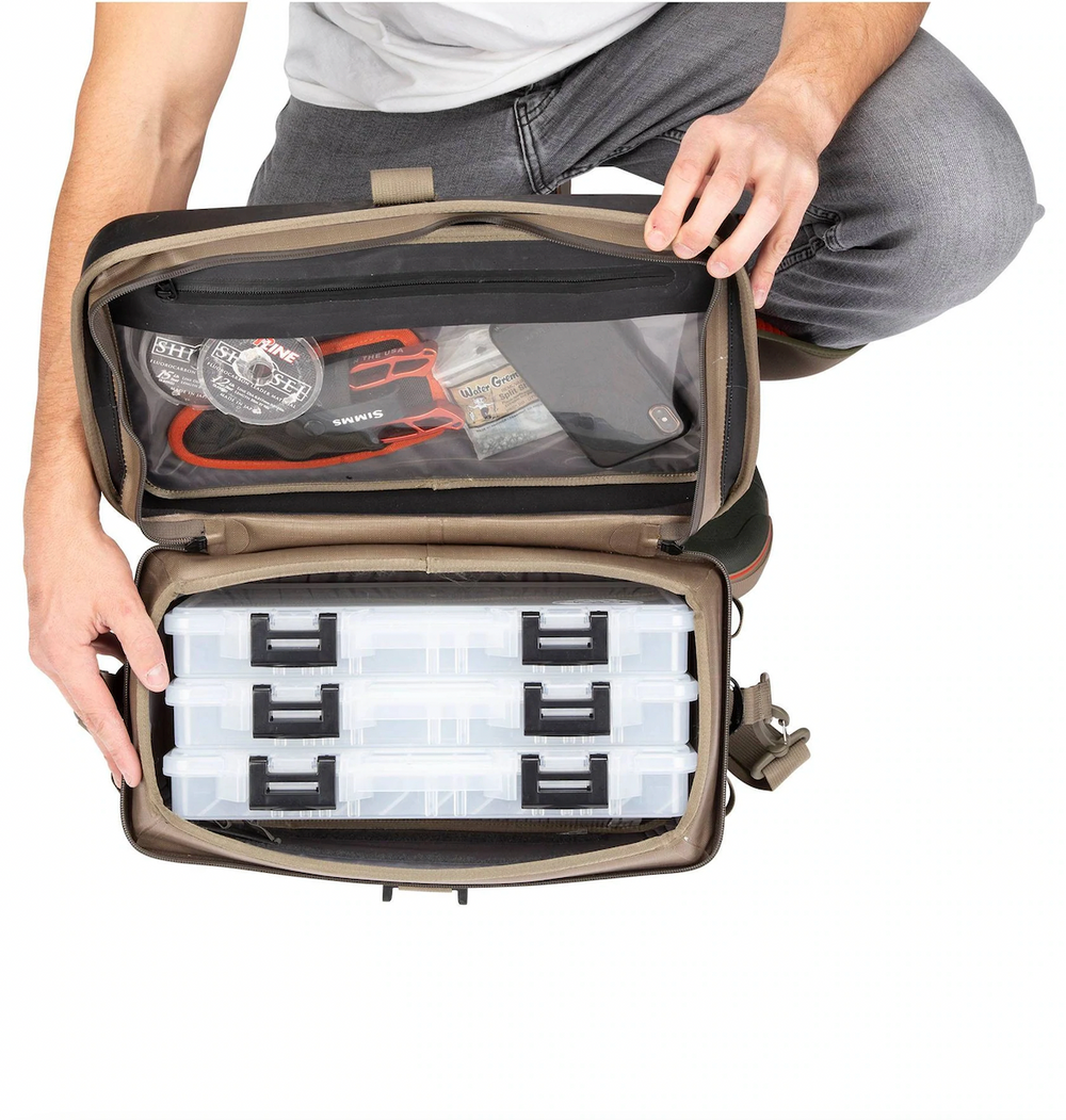 Sac De Pêche Simms G3 Guide Z Duffel – Style Enclume, Comme Neuf