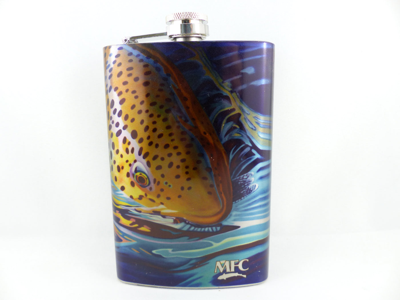 Stainless hip Flask MFC Maddox's Rise Series