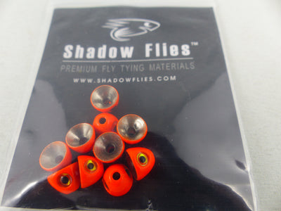 Shadow Brass conehead with/eyes pqt 10