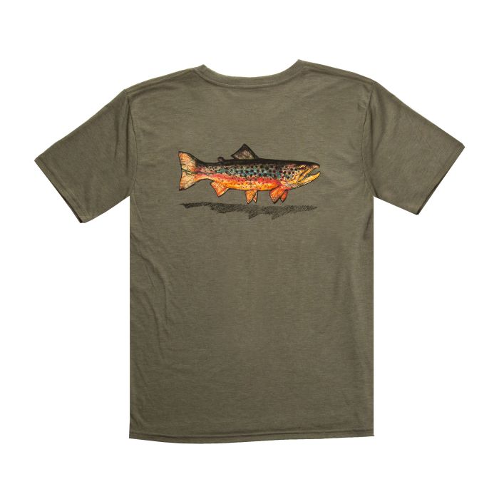 T-Shirt Fishpond Local olive