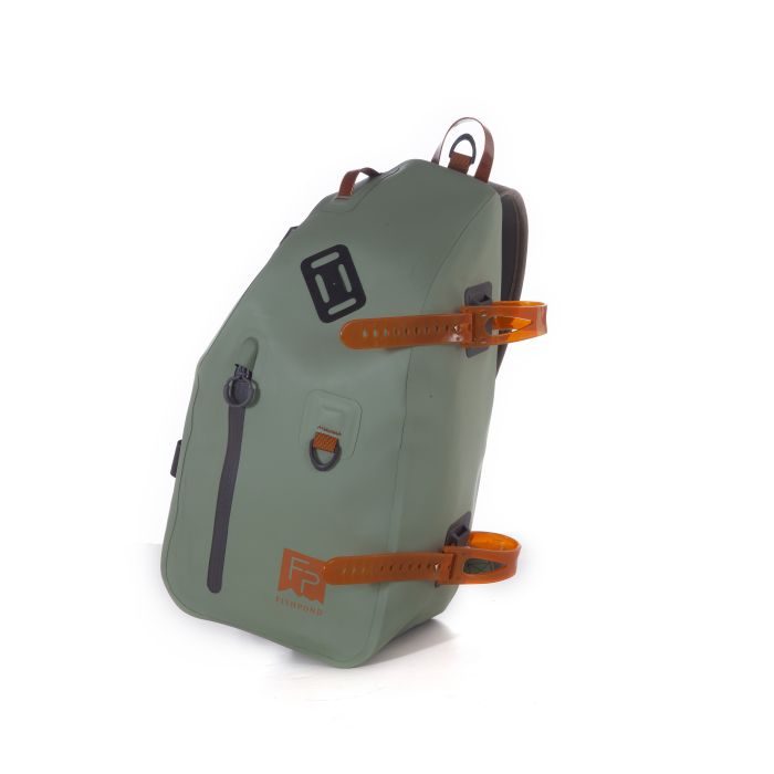 Aventik Sac de poitrine pour pêche à la mouche - Ultra léger - Plusieurs poches - Avec gilet et outils, Sac de poitrine Combo C, Réglable, boîte